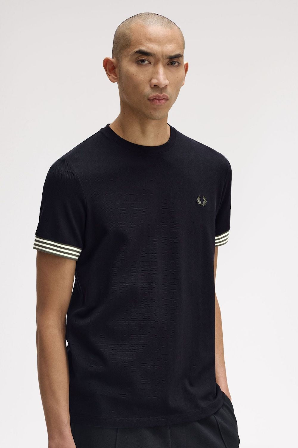 T-Shirt en piqué de coton Fred Perry