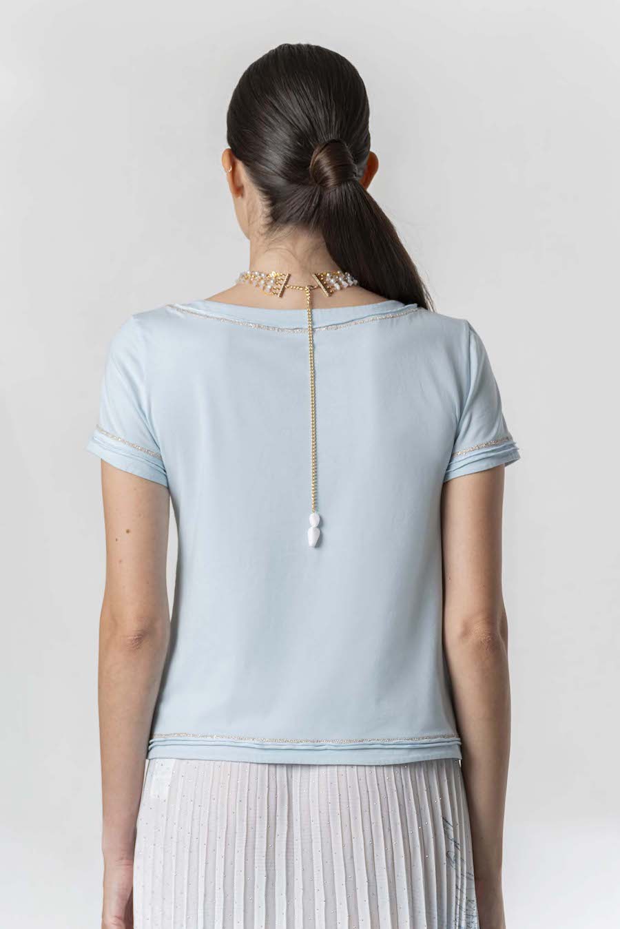 Tshirt femme Elisa cavaletti bleu