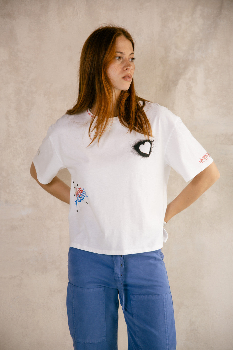 Tshirt femme Freeman T avec coeur