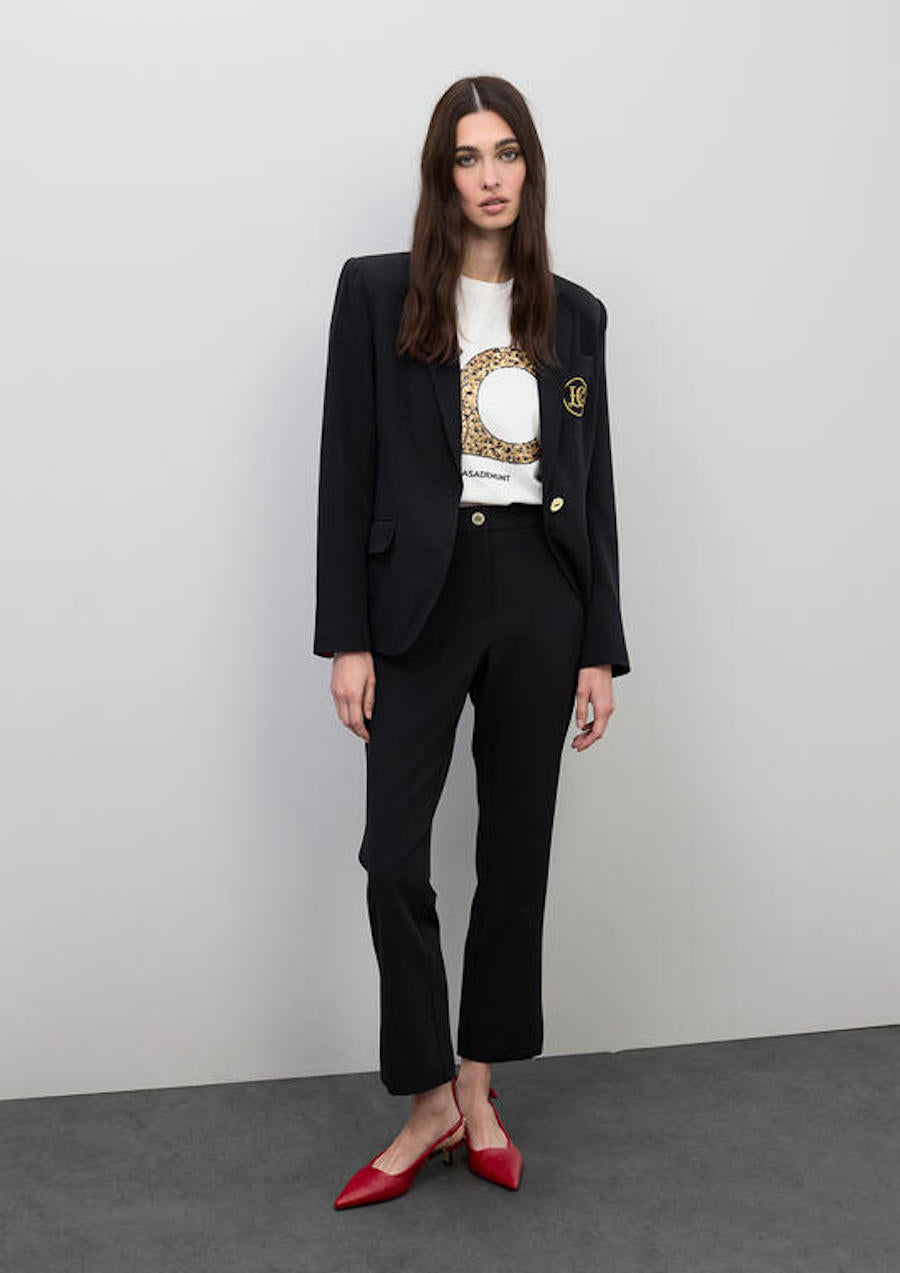 T shirt à manches courtes Lola Casademunt imprimé logo