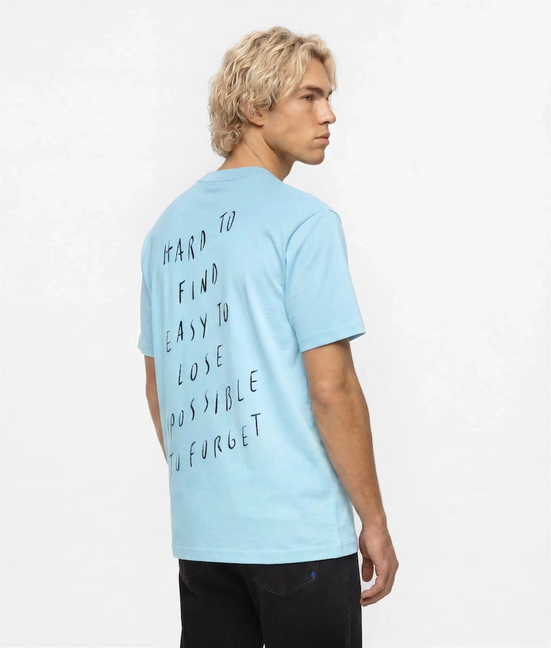 Tshirt homme bleu ciel Karl Lagerfeld et Pietro Terzini