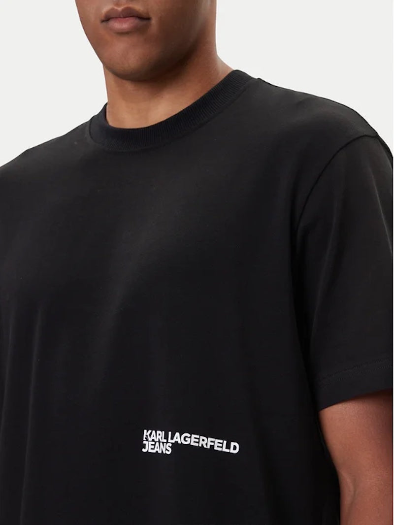 Tshirt avec le visage de Karl Lagerfeld