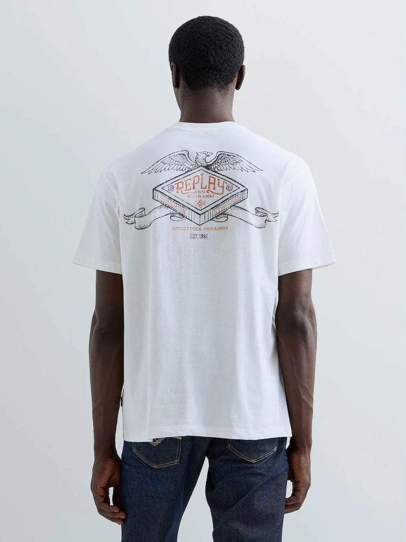 Tshirt homme en pur jersey de coton