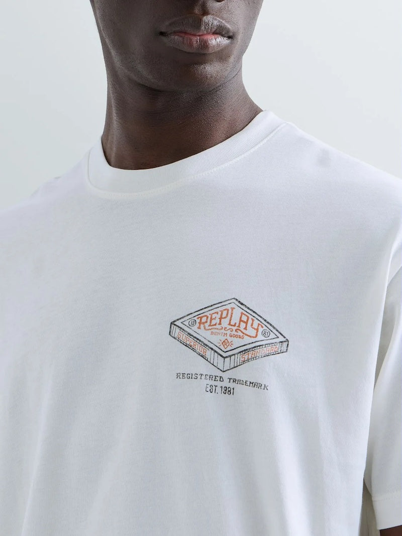 Tshirt homme en pur jersey de coton