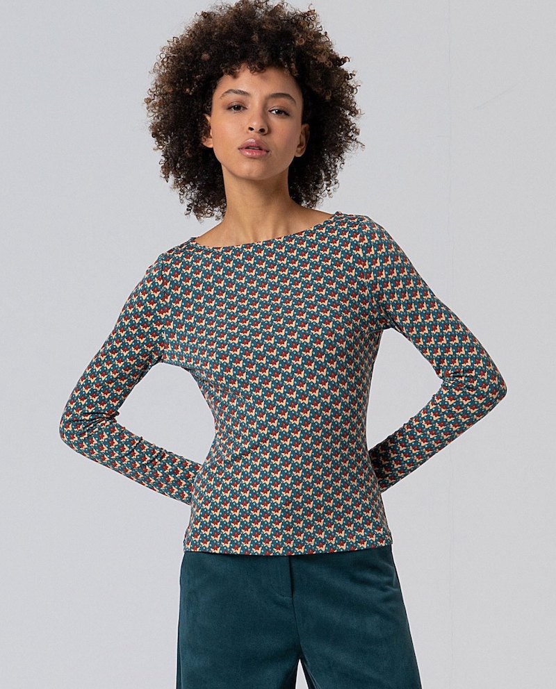 Tshirt col bateau Surkana
