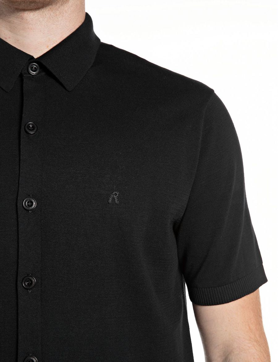 Chemise en maille manches courtes Replay