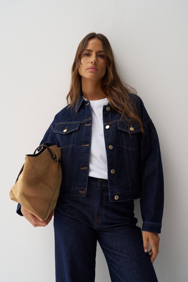 Veste en jeans brut Salsa 21011538 854 loose