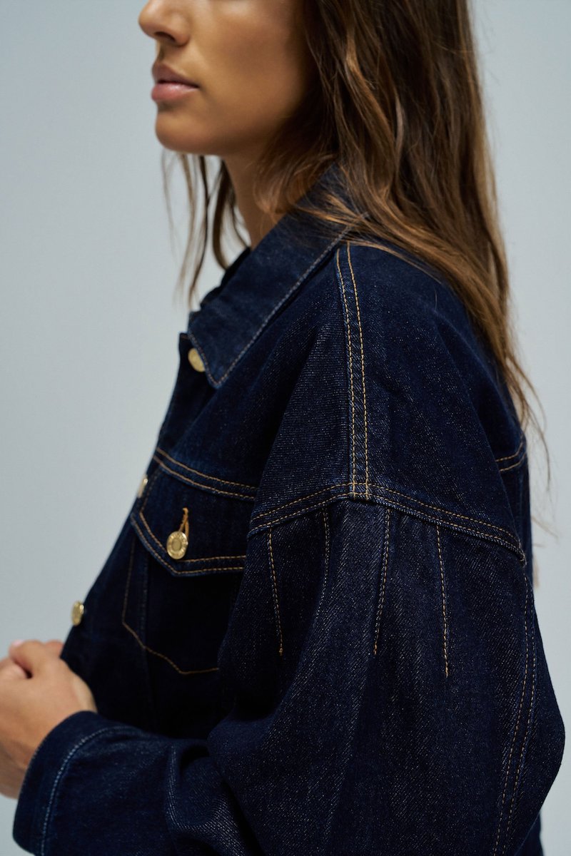 Veste en jeans brut Salsa 21011538 854 loose