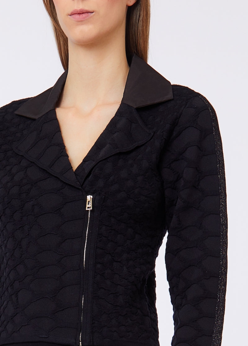 Veste en maille texturisée Liu Jo