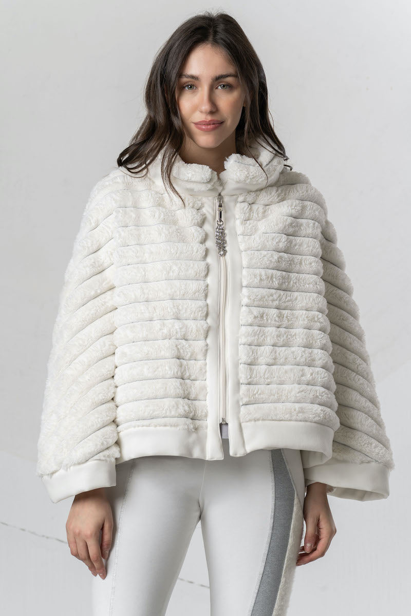 Veste fourrure écologique Elisa Cavaletti