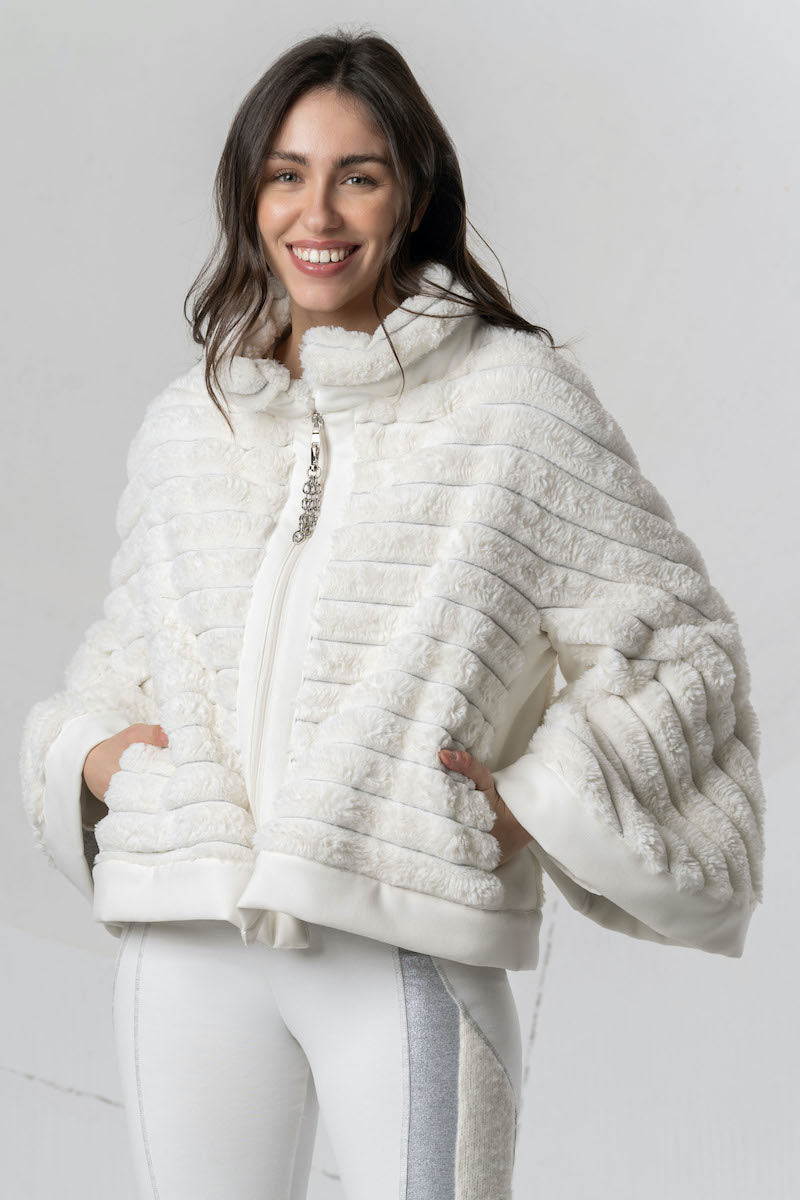 Veste fourrure écologique Elisa Cavaletti