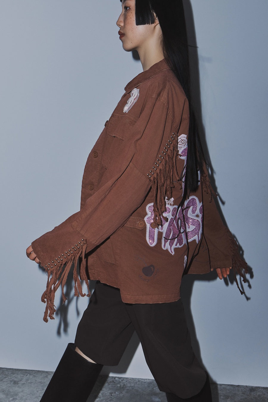 Veste originale avec clous de chez BSB