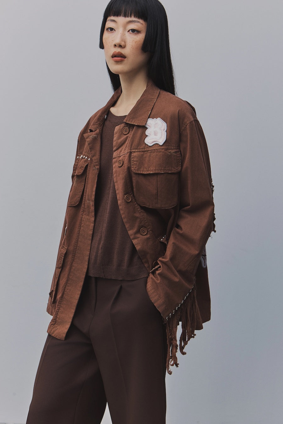 Veste originale avec clous de chez BSB