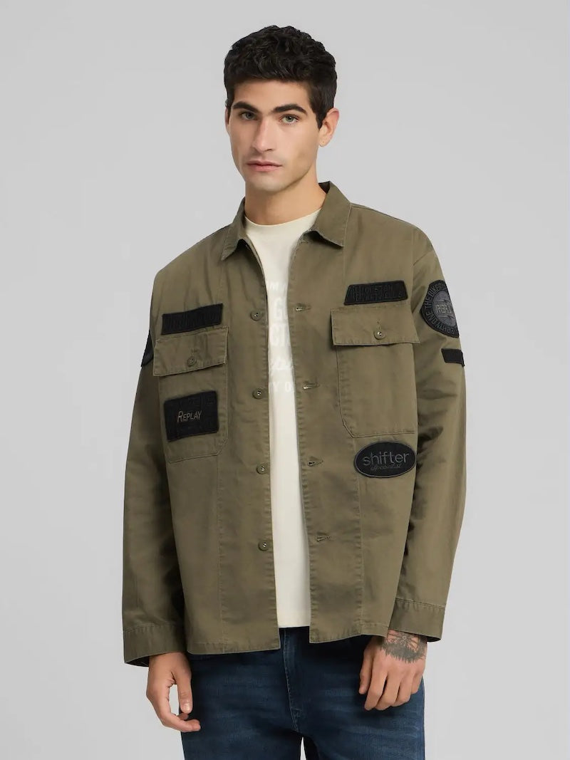 Veste ou sur chemise écussons Replay