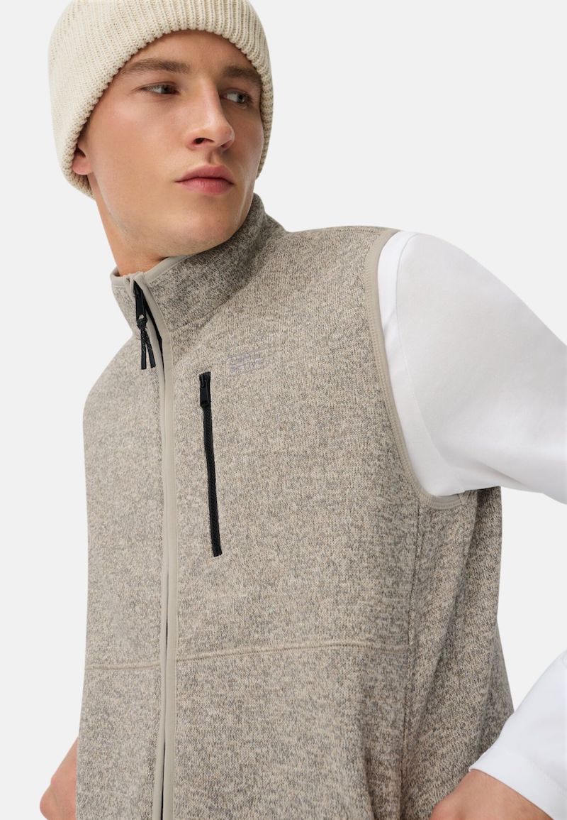 Gilet sans manches en polaire Camel Active