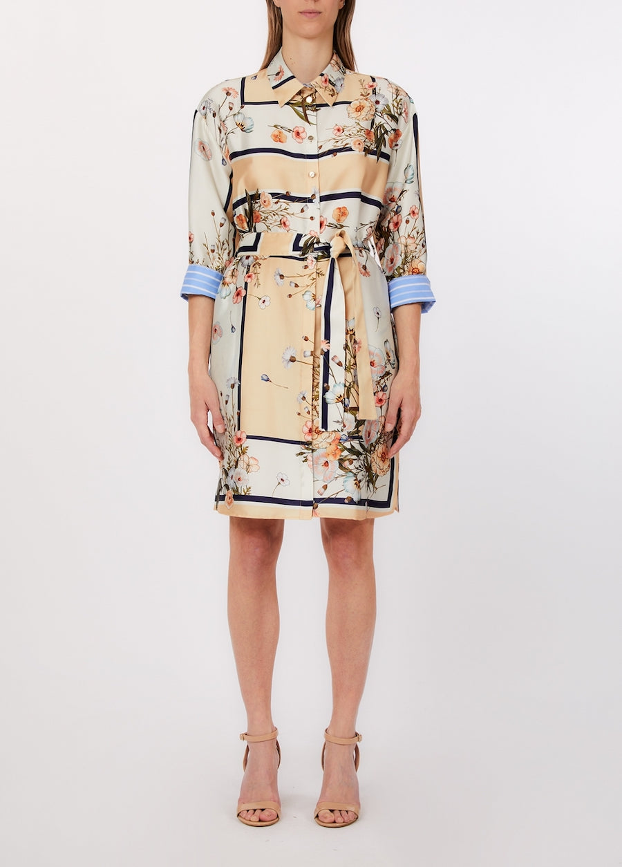 Robe chemise Liu Jo bi matière