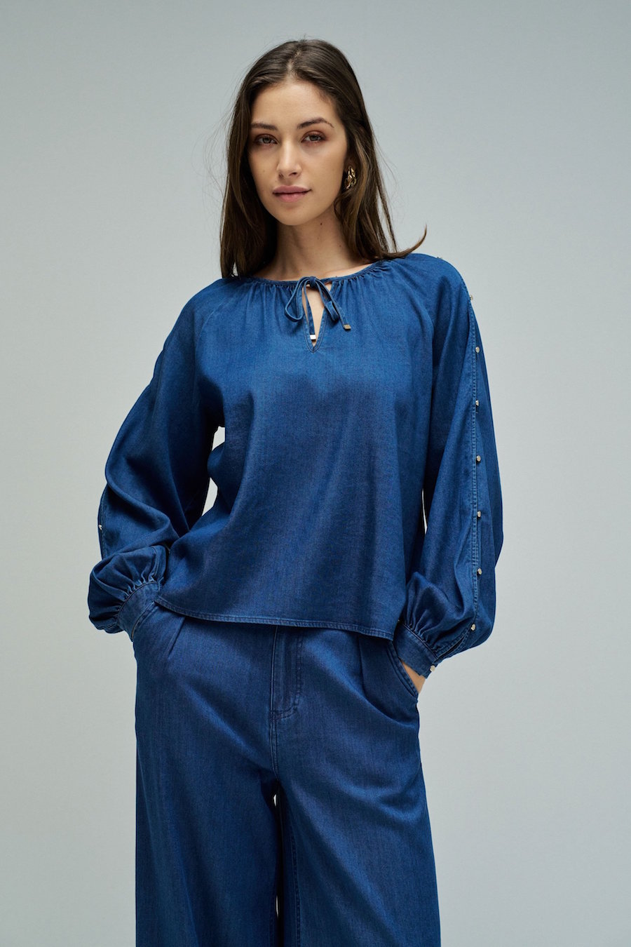blouse Salsa Femme 21010871 854 denim