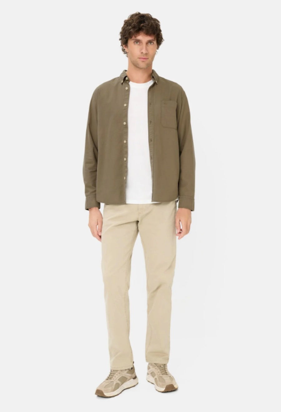 Chemise Camel Active 409105 vert