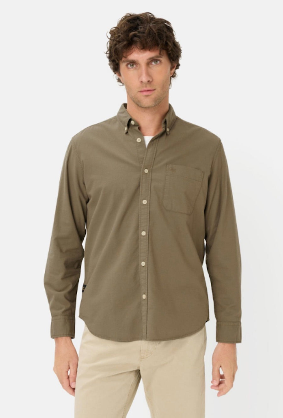 Chemise Camel Active 409105 vert