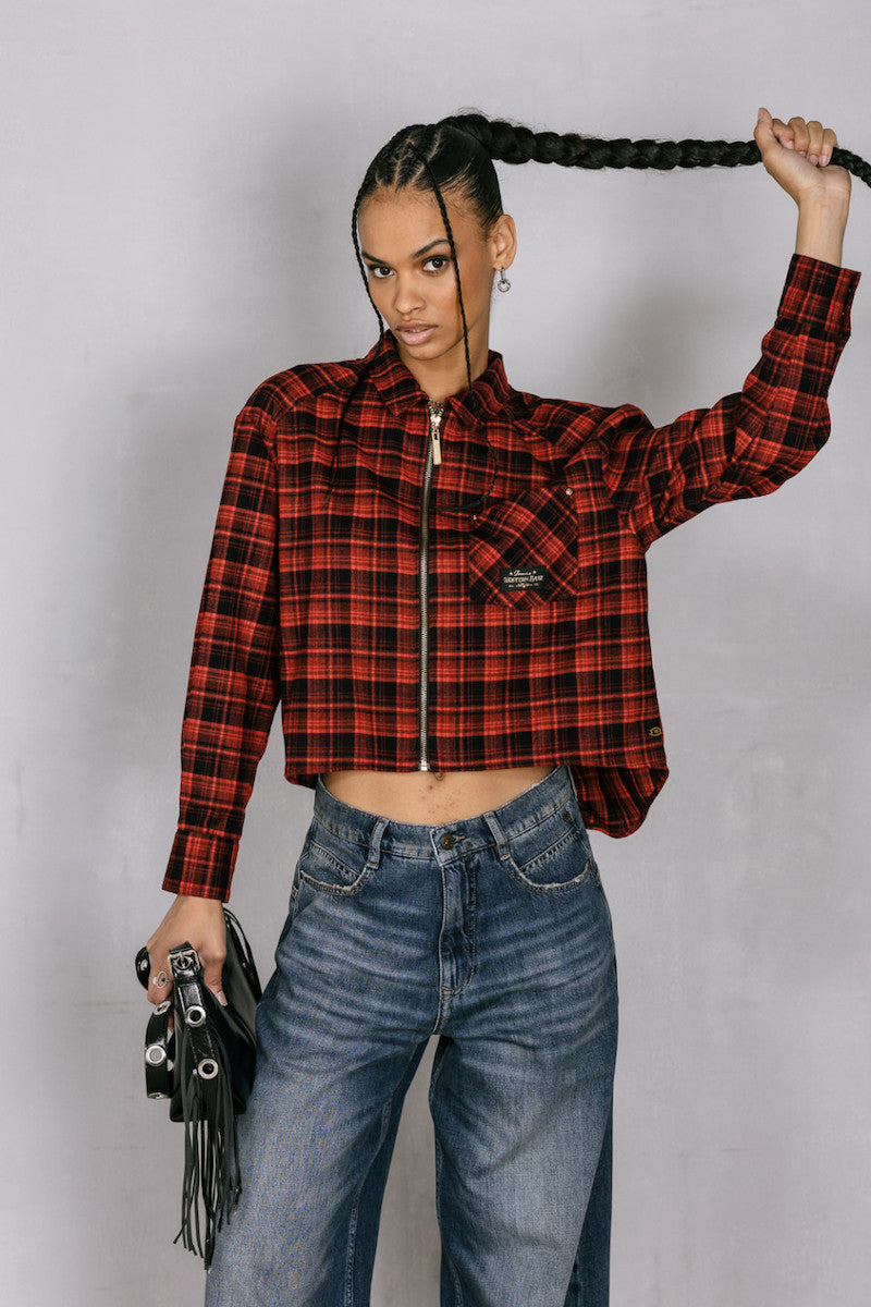 Chemise à carreaux pour femme Freeman T Porter