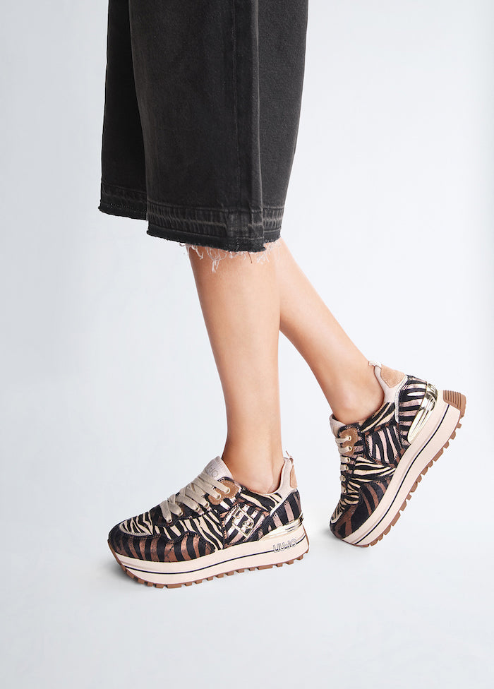 Basket Liu Jo Maxi Wonder animalier
