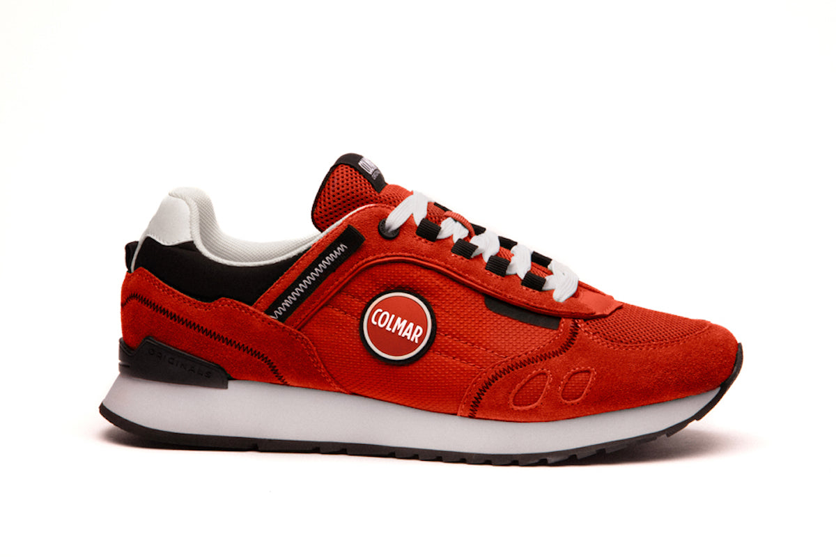 Baskets homme Travis Bold Bright Red