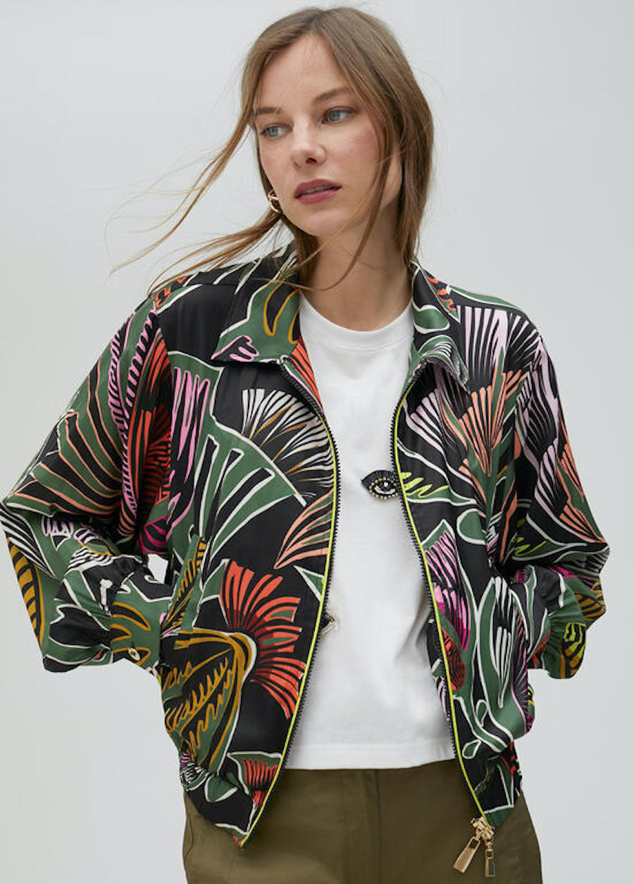 Blouson imprimé floral Lola Casademunt