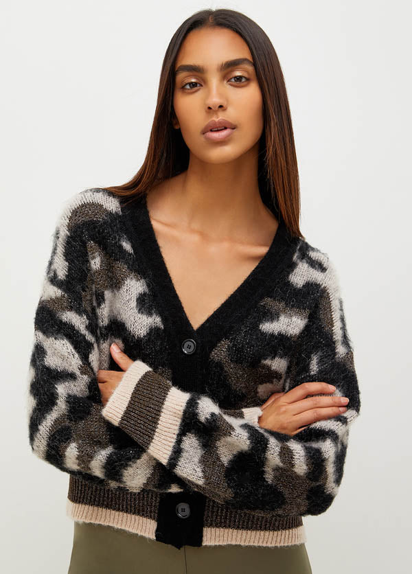 Cardigan en laine d'alpaga Liu Jo WF2495