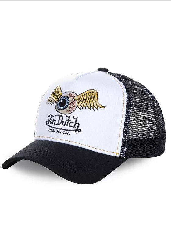 Casquette Vondutch ART white