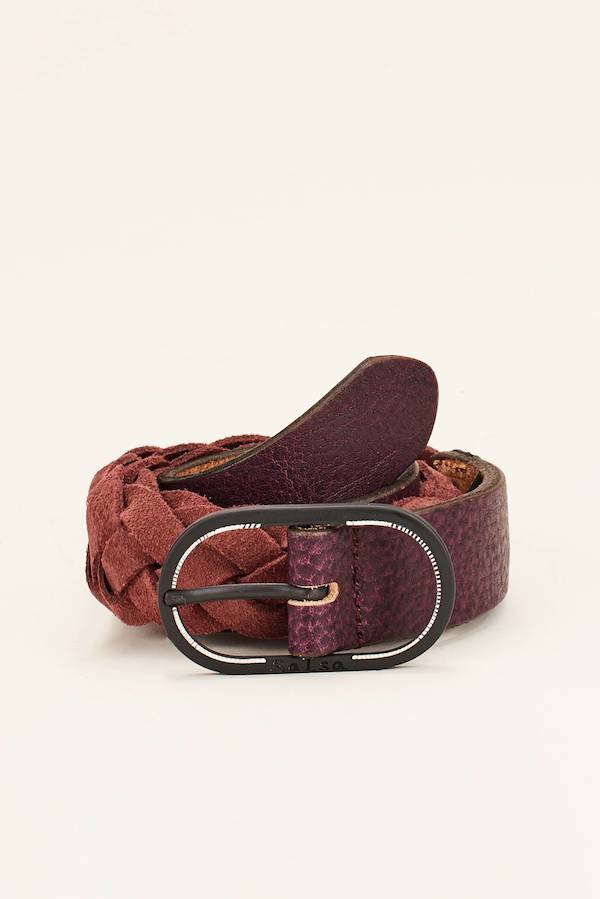 Ceinture femme rouge Salsa 121746