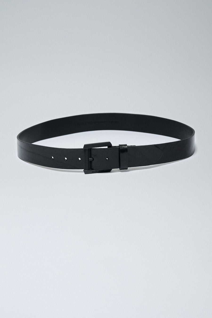 Ceinture homme en cuir noir