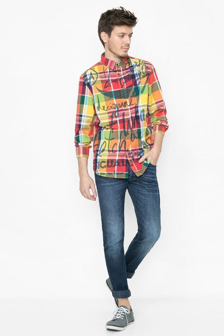 Chemise Desigual 61C12C9 8053 Amarillo Freesi
