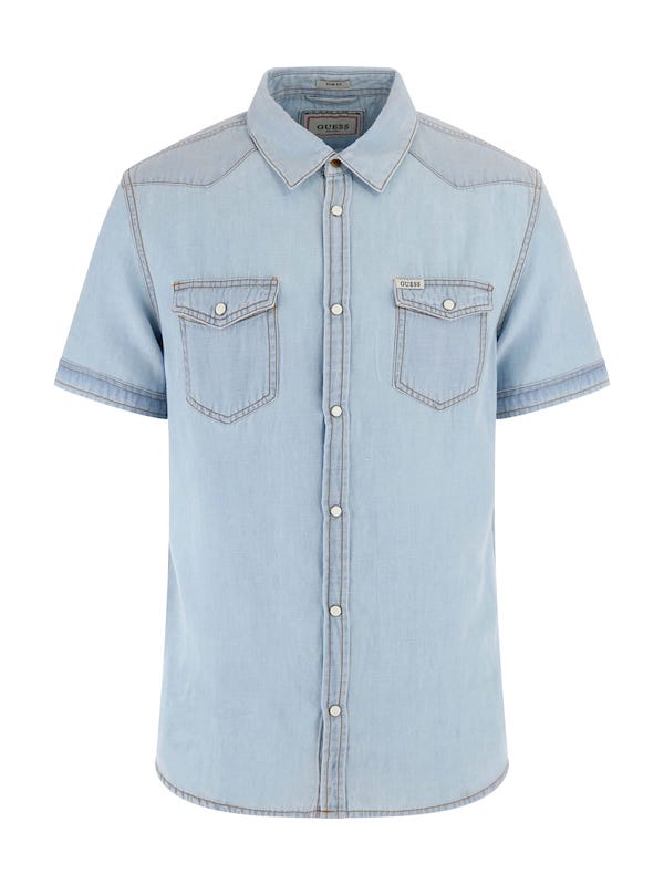 Chemise en jean Guess M3GH27
