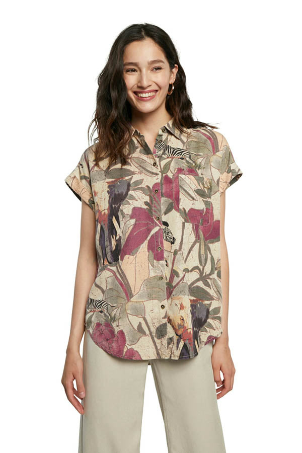 Chemise Etnican Desigual 21SWCN05