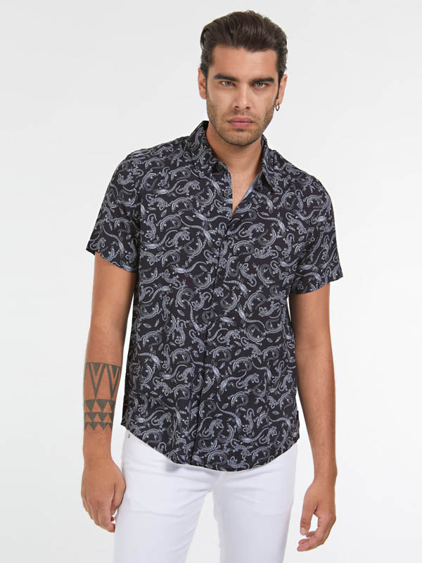 Chemise imprimée Guess M2GH10