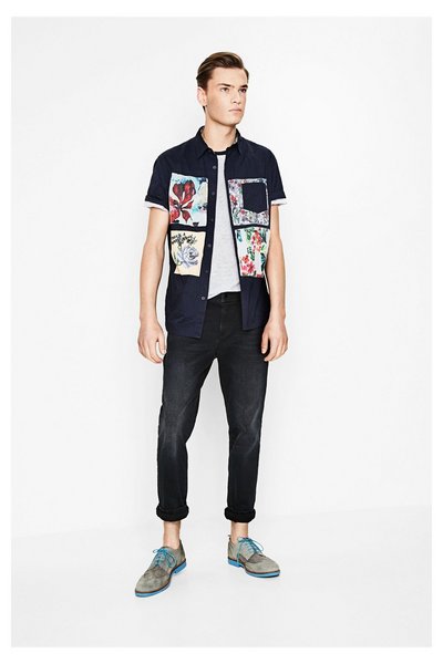 Chemise manches courtes Desigual  72C12L5