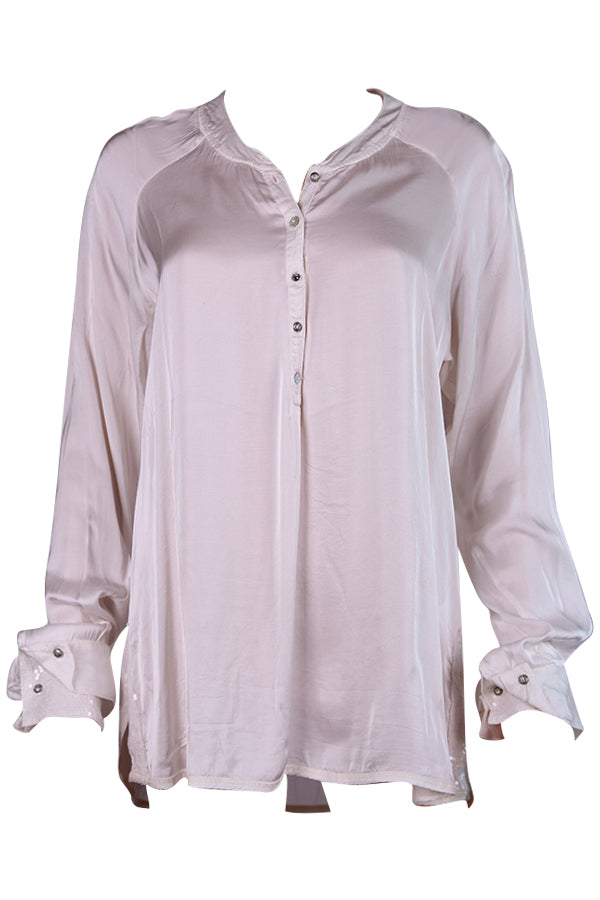 Chemise Nana Nucci NI103 beige nacré