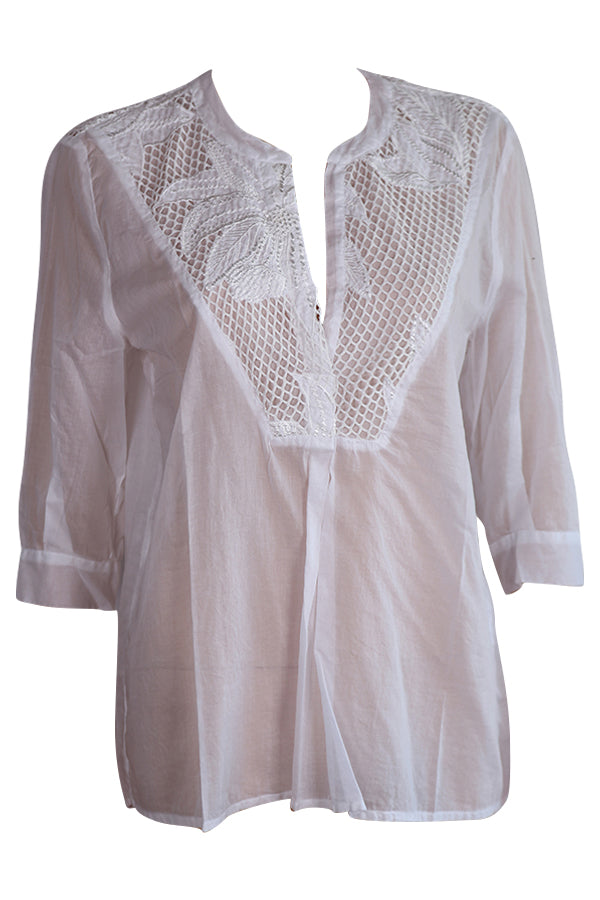 Chemise Nana Nucci NI110 blanc