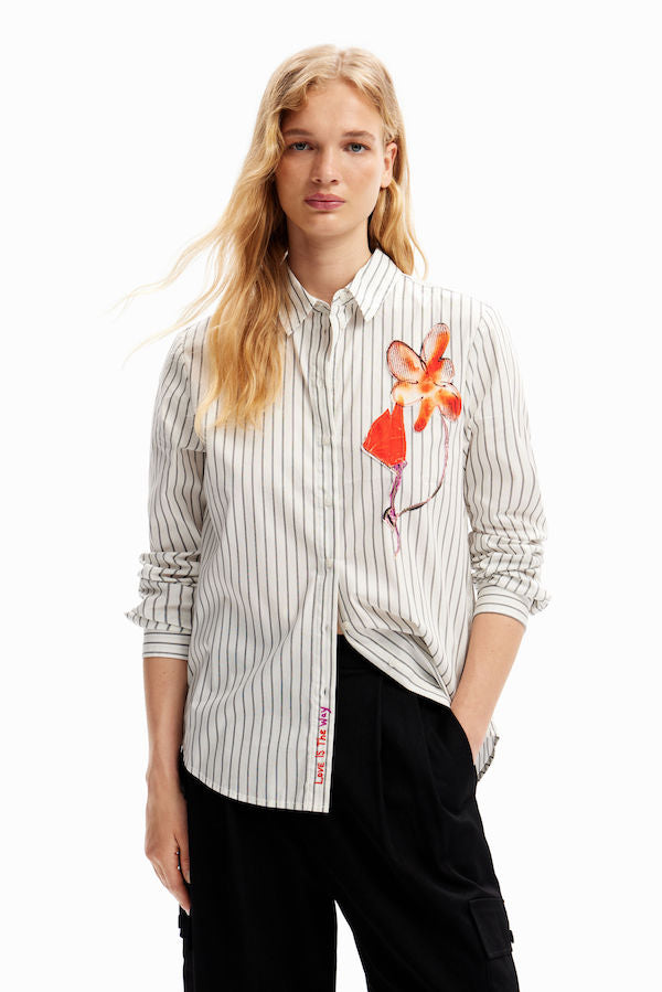 Chemise rayé Desigual pour femme