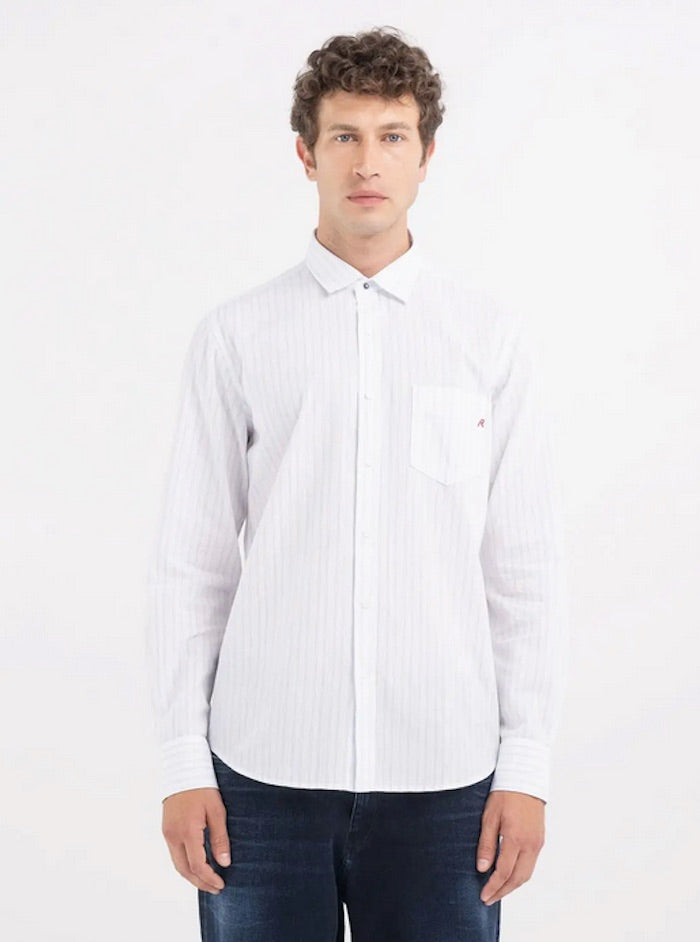 Chemise à rayures Replay