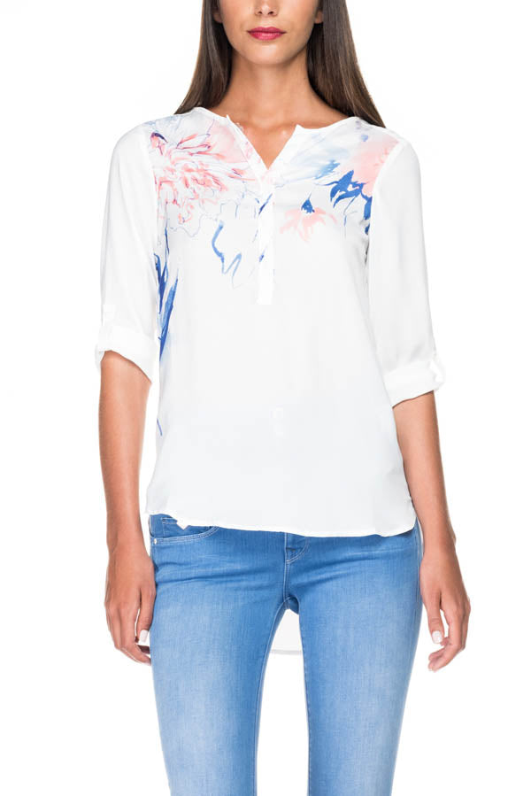 Chemise Salsa 117340 0071 blanc