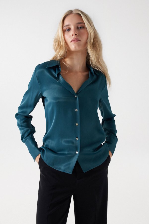 Chemise satinée Salsa Jeans