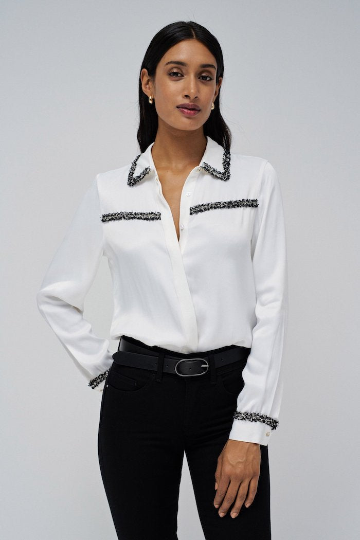 Chemise satiné Salsa