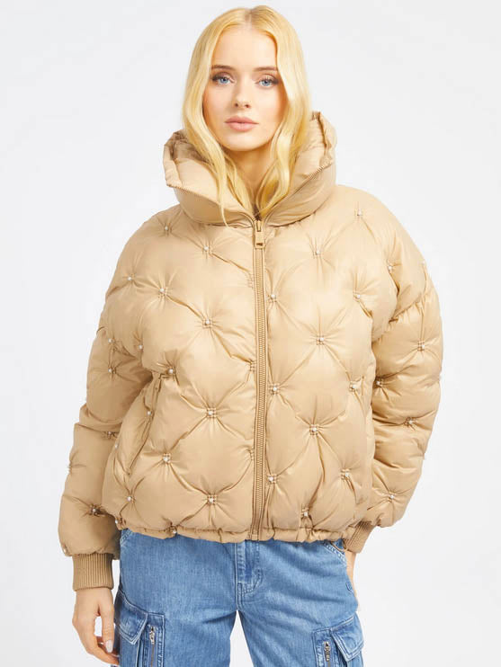 Doudoune perles Guess