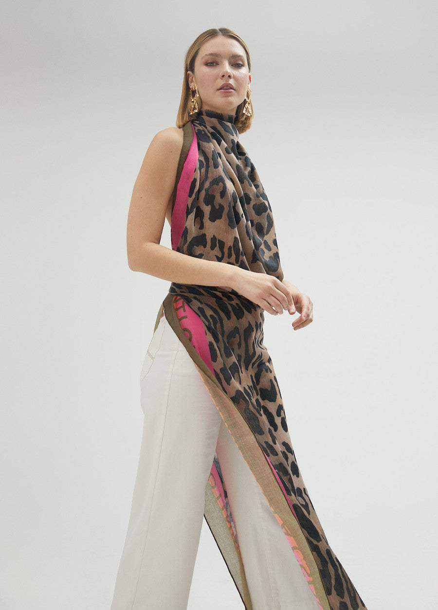 Foulard animalier Lola cCasademunt