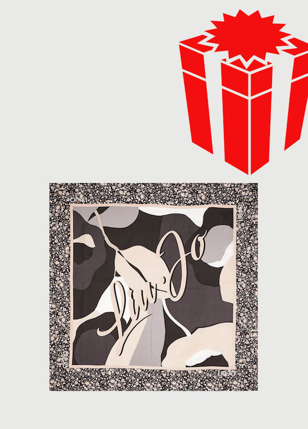 Foulard écoconçu imprimé fleurs Liu Jo