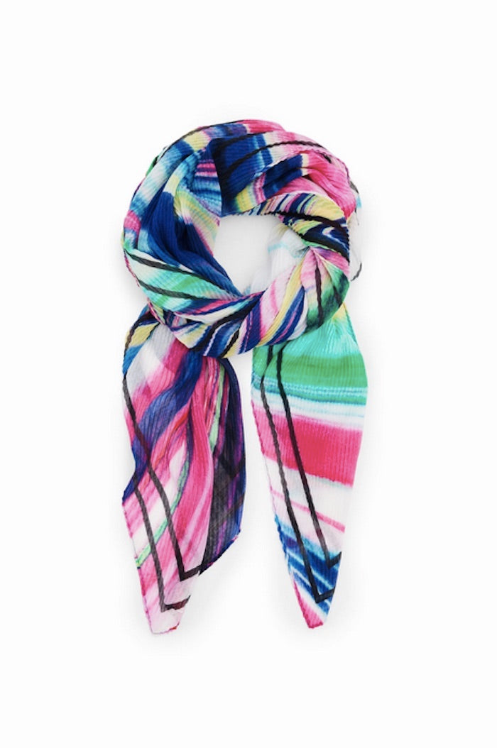Foulard Desigual arc en ciel