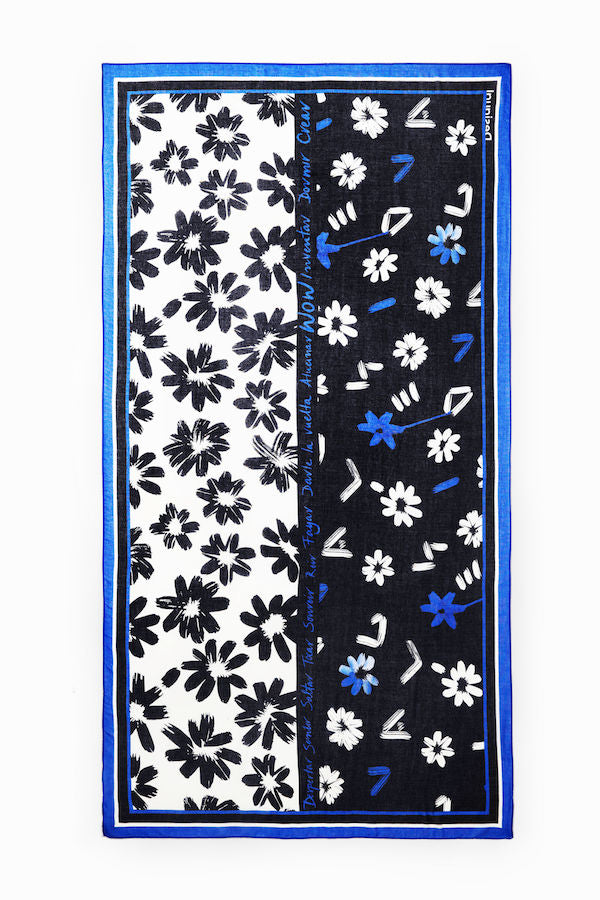 Foulard à fleurs Desigual 23SAWA05