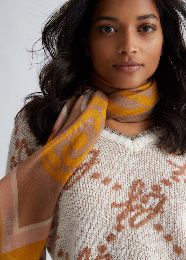 Foulard Liu Jo avec logo