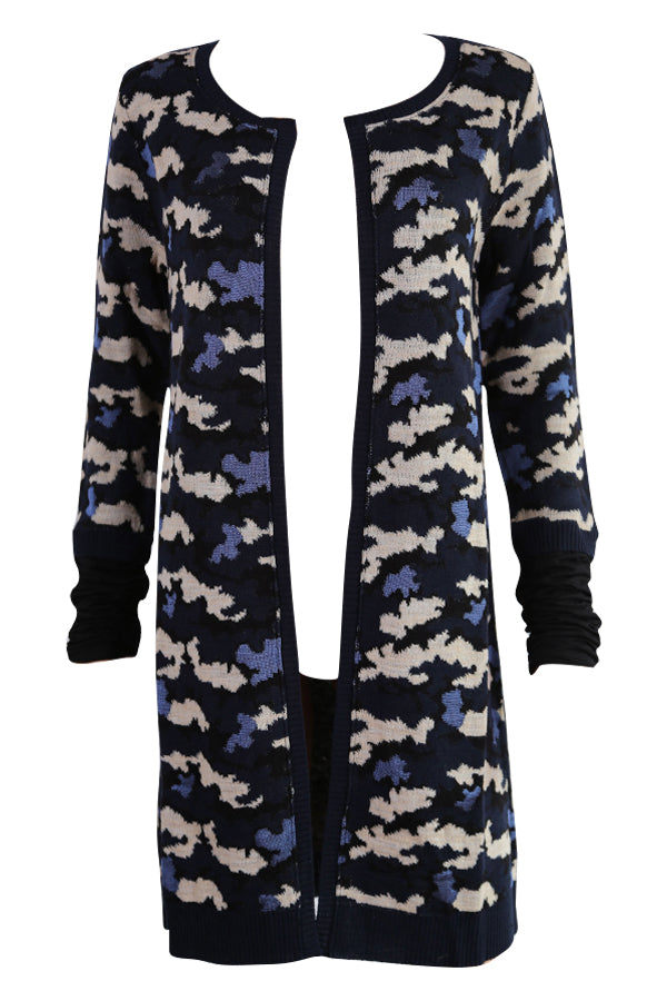 Gilet Nana Nucci SP300 07 Bleu foncé